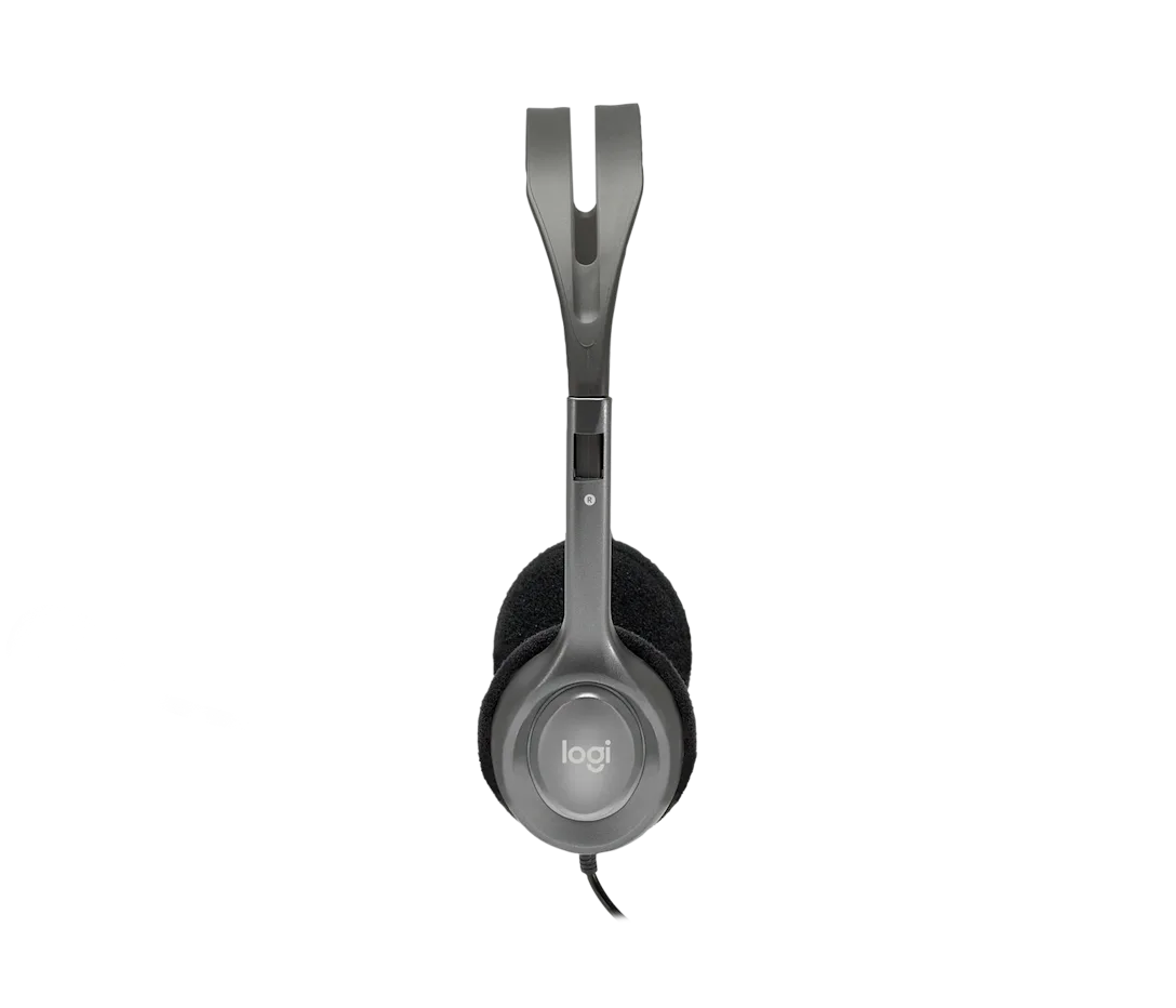 Logitech H110 Wired Stereo Headset with Noise-Cancelling Microphone, H110 - Gallery Image